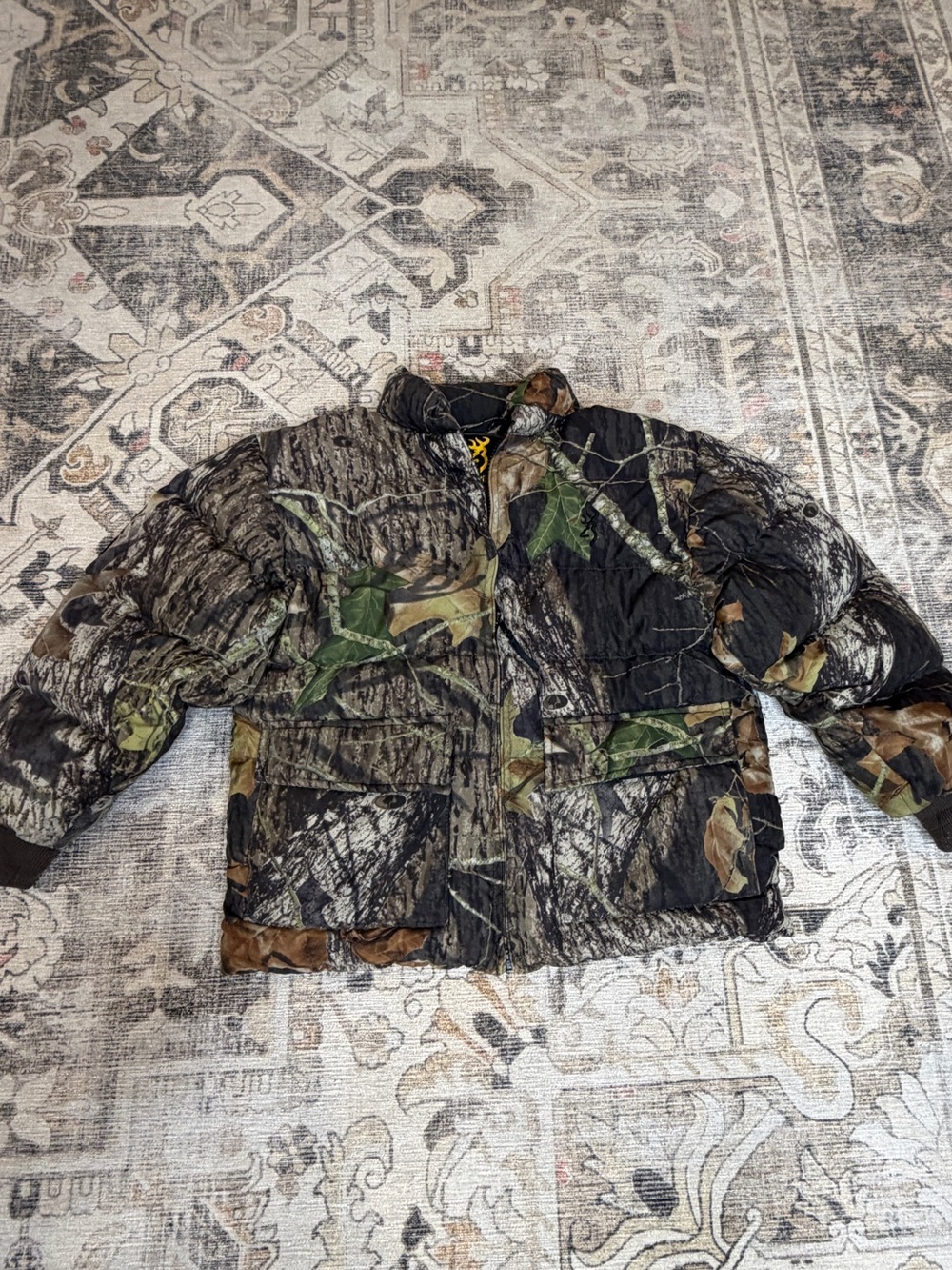 Browning Camouflage Puffer Jacket